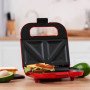 Бутербродниця сендвічниця MAGIO MG-376 750 Вт, бутербродниця електрична, електрична сендвічниця