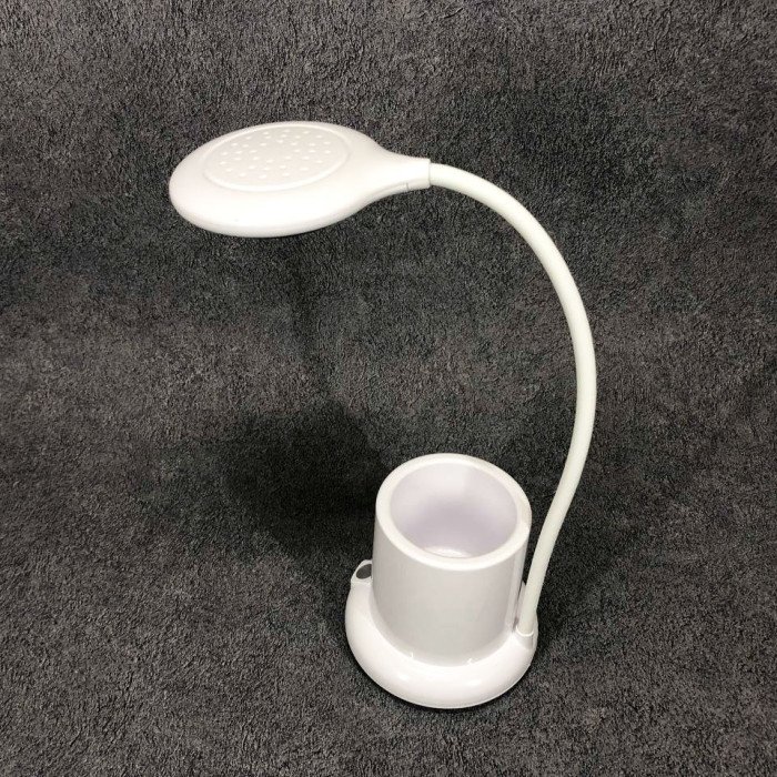 Настільна лампа акумуляторна на гнучкій ніжці з органайзером Tedlux TL-1006