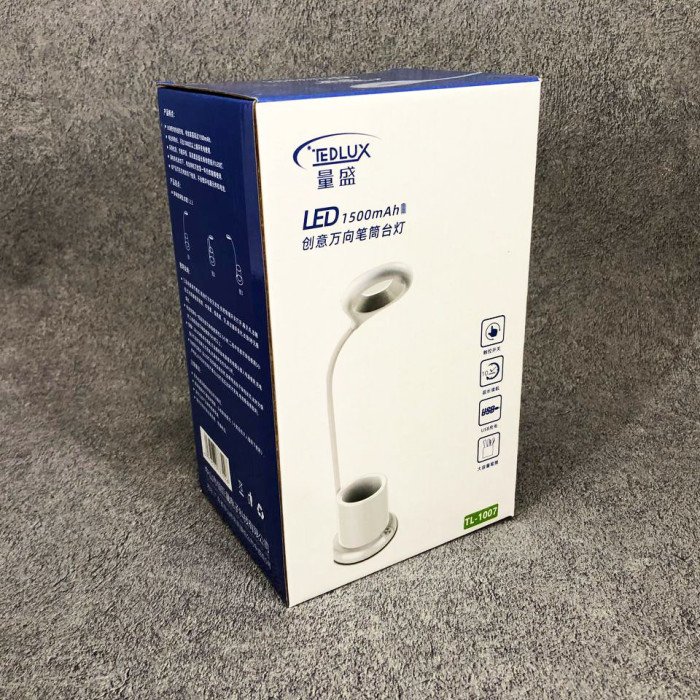 Настільна лампа TaigeXin LED TGX 1007, настільна лампа для школяра, настільна лампа на гнучкій ніжці