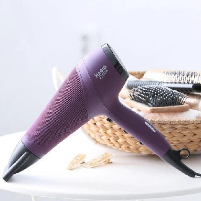 Потужний універсальний фен MAGIO MG-554, гарний фен для волосся, фен з насадкою для прикореневого об'єму