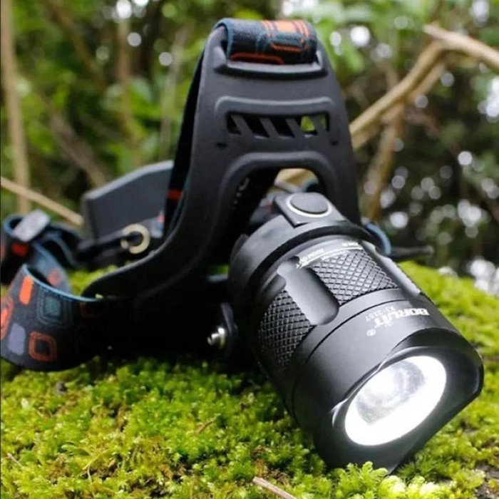 Налобний ліхтар Bailong BL-T32-P50, потужний налобний світлодіодний ліхтарик на голову, три режими