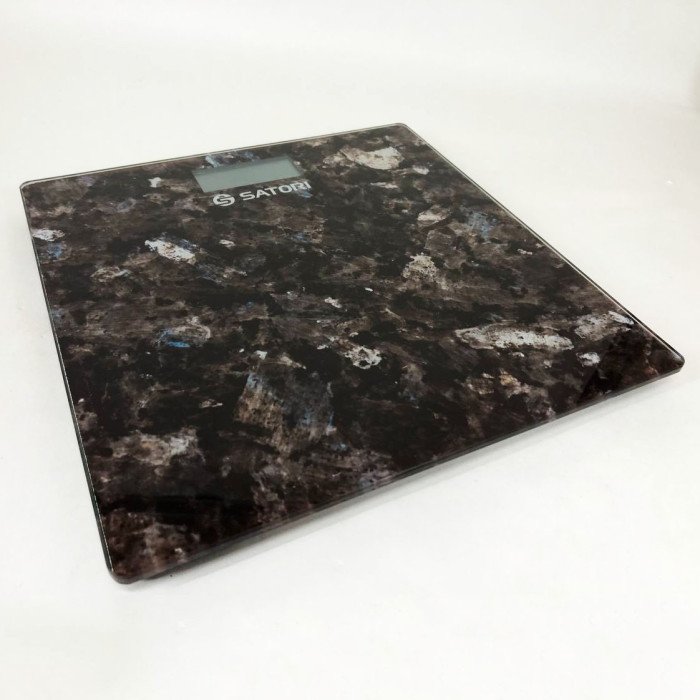 Ваги підлогові Satori SBS-301-BL 180 кг, ваги для зважування людей, ваги побутові напольні