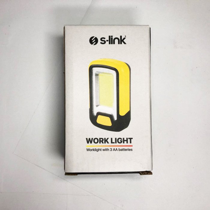 Міні-прожектор S-link SL-F673 (працює на батарейках) з магнітом, світлодіодний ліхтар для кемпінгу