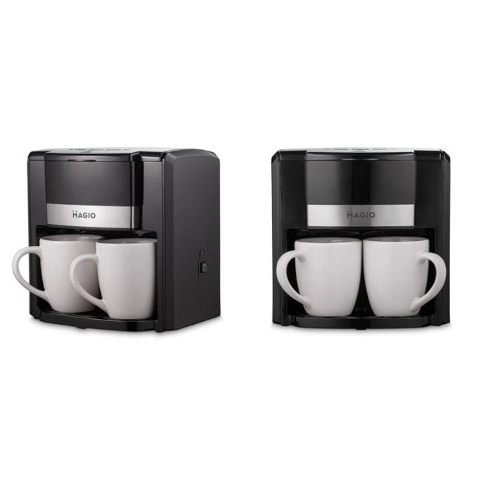 Кафеварка 450 Вт MAGIO MG-450, кавоварка для дому, маленька кавомашина