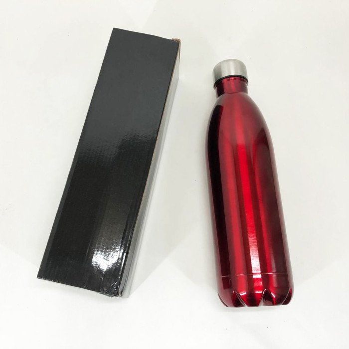 Термос UNIQUE UN-1024 1 л, Якісний термос для дому, Термос для напоїв. Колір: червоний