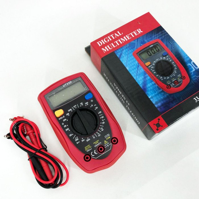 Мультиметр цифровий тестер UT33D DT, Тестер професійний, Мультиметр для дому