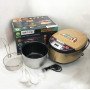 Мультиварка Rainberg RB-6207 З Фритюрницею, 12 Програм, скороварка пароварка мультиварка. Колір бежевий