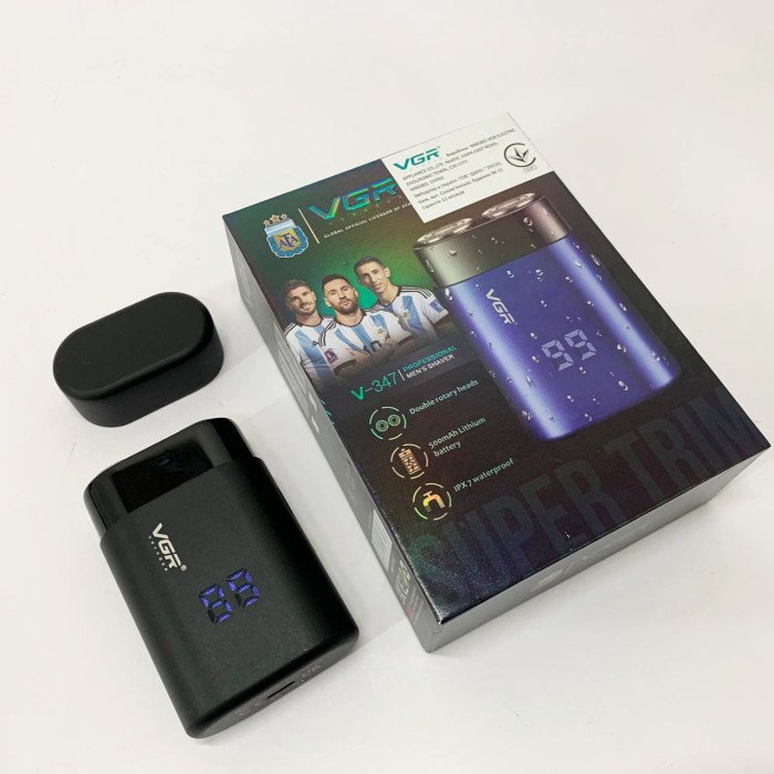 Електробритва VGR V-347. Колір: чорний