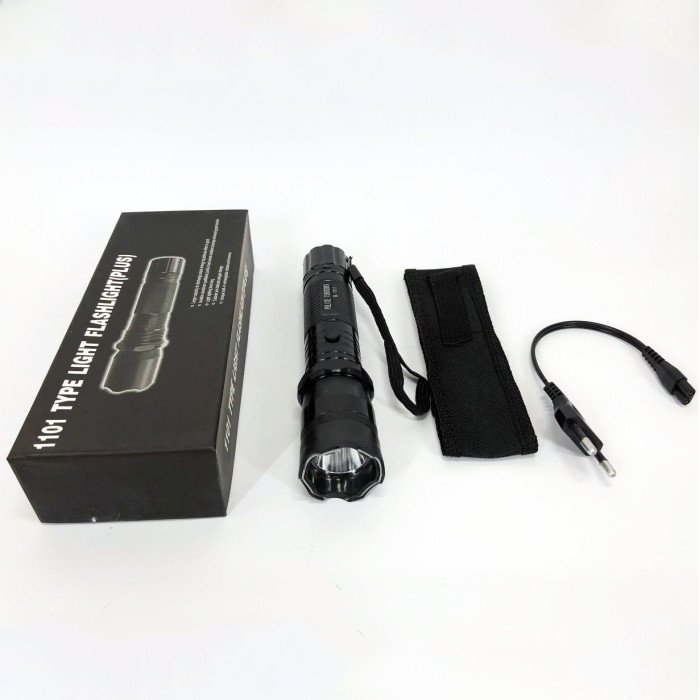 Світлодіодний ліхтарик з відлякувачем Police BL-1101 ЗУ 220В + чохол, ліхтар ручний тактичний