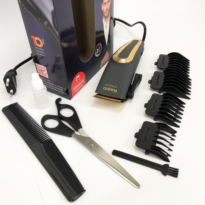 Машинка для стрижки волосся MAGIO MG-593, Професійна електробритва для стрижки волосся домашня