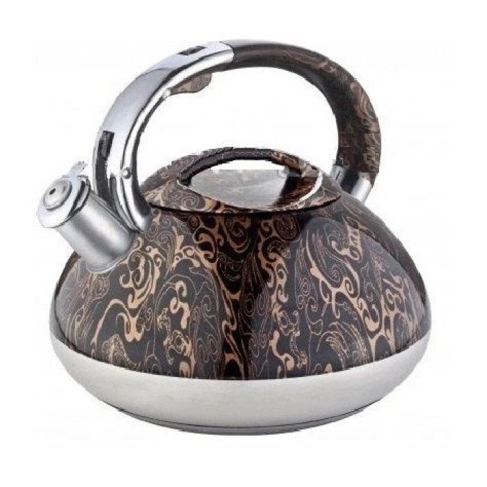 Чайник зі свистком Edenberg EB-1959 3л із капсульним дном Black