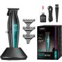 Машинка для стрижки волосся з потужним мотором XPRO VGR V-992 з насадками 1-2-3 мм