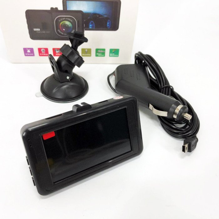 Автомобільний відеореєстратор 626-2, LCD 3", Angel Lens, 1080P Full HD, металевий корпус