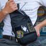 Тактична сумка на плече з кобурою, система MOLLE, патч-панель, Cordura