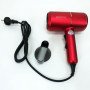 Фен для укладання та сушіння волосся Rainberg RB-2211 + насадка-концентратор, повітряний стайлер. Колір: червоний