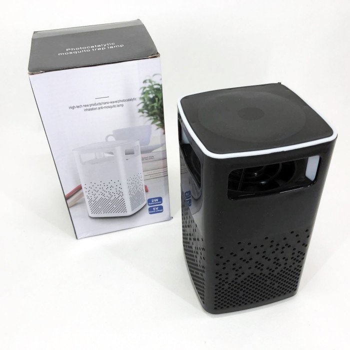 Лампа від комарів USB Bug Zapper Fly. Колір: чорний