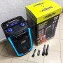 Акустична переносна колонка ZXX-1290 600 Вт 12 дюйм 71х345х30см два мікрофони пульт ДК з підсвічуванням