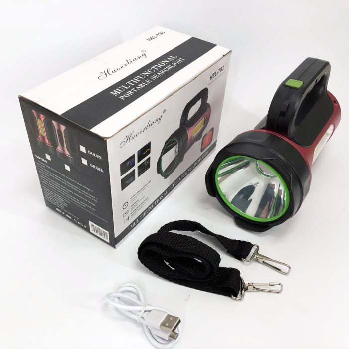 Ліхтар переносний кемпінг T93-LED+COB з функцією PowerBank, повербанк, сонячна батарея