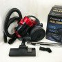 Пилосос вакуумний з контейнером для збирання пилу на 3 л GOLDBERG GB-9903 6200 Вт Потужний. Колір: червоний