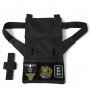 Сумка месенджер З КОБУРОЮ. Тактична сумка з тканини, 3 кишені, патч-панель, Cordura