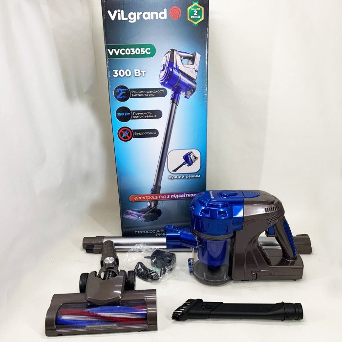 Пилосос ручний VILGRAND VVC0305С