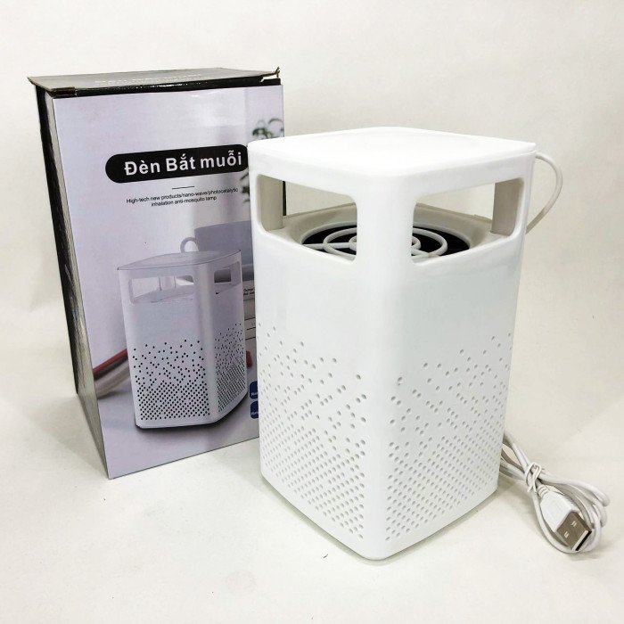 Лампа від комарів USB Bug Zapper Fly. Колір: білий