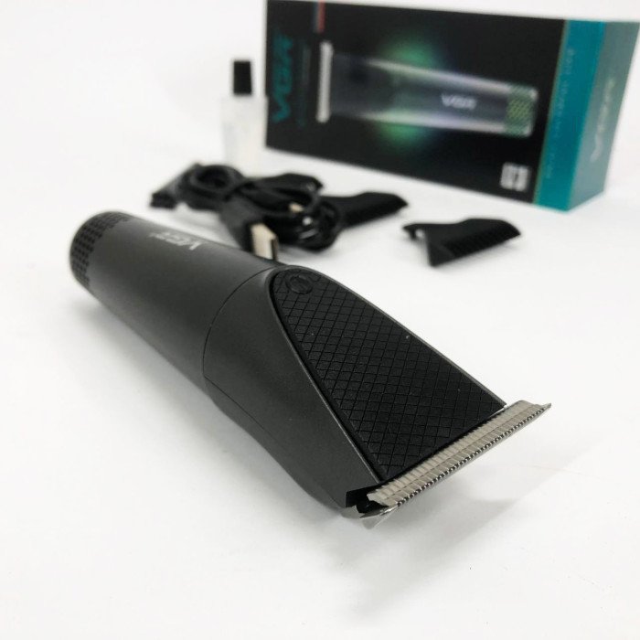 Машинка для стрижки VGR V-925, Професійна бездротова машинка для стрижки волосся, вусів, бороди