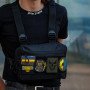 Нагрудна сумка для патчів і шевронів | 5 кишень | MOLLE , чоловіча сумка тактична
