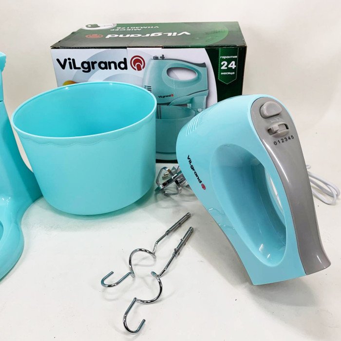 Міксер ViLgrand VHM3017B. Колір: блакитний