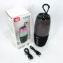 Портативна колонка TG644 5W з RGB підсвічуванням та ремінцем, блютуз колонка з акумулятором. Колір: чорний