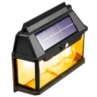 Ліхтар вольфрамова лампа на сонячній батареї 999-38W, датчик руху, АКБ 18650