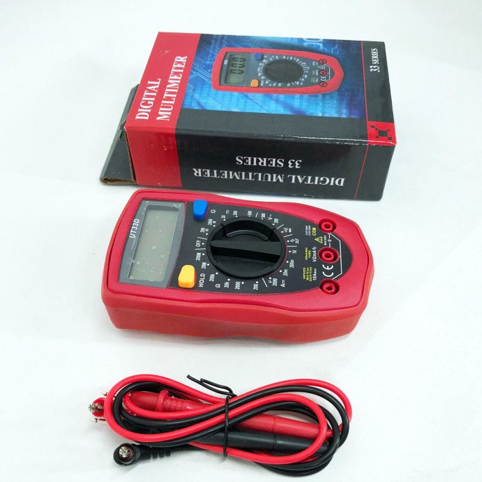 Мультиметр цифровий тестер UT33D DT, Тестер професійний, Мультиметр для дому