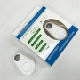 Трекер-брелок Anti Lost, Брелок-мітка bluetooth, Брелок-трекер пошуковий, Мобільний брелок. Колір: білий