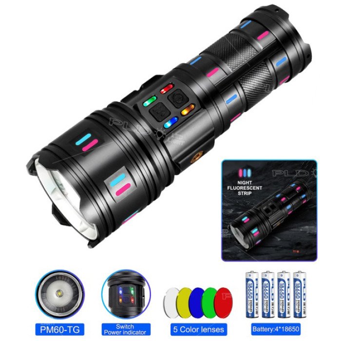 Фонарь AK177-1 PM60-TG 4х18650