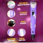 3D ручка Smart 3D Pen 2 c LCD дисплеєм, Ручка для об'ємного малювання, Дитяча 3д ручка. Колір: фіолетовий