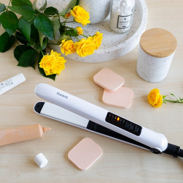 Щипці випрямляч для волосся MAGIO MG-586, праска для завивки волосся, прилад для завивки волосся