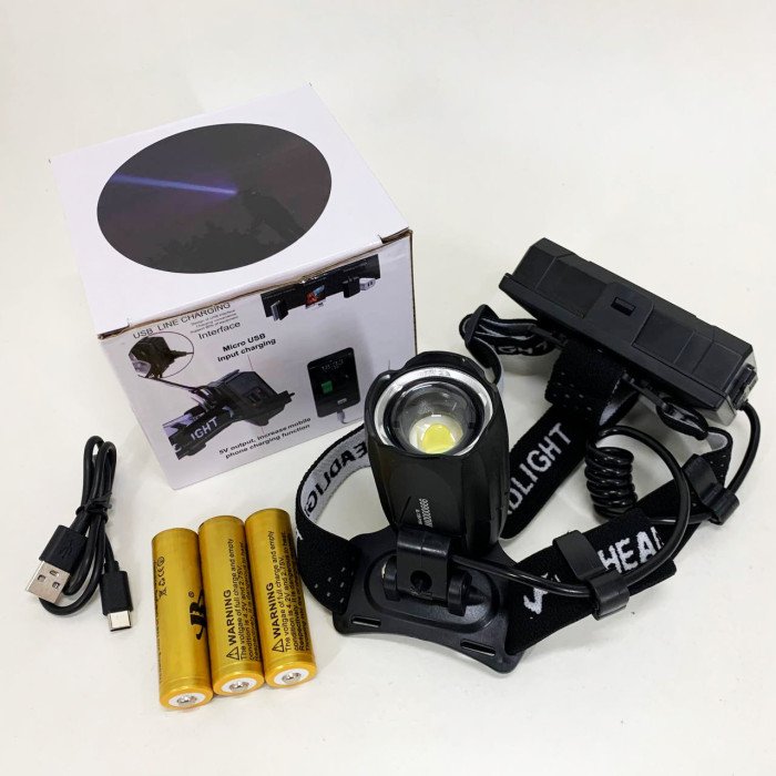 Ліхтар налобний BL-T35-P160 3x18650