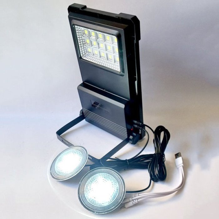 Сонячна станція портативна GDLITE GD-07А із сонячною панеллю та функцією Power Bank