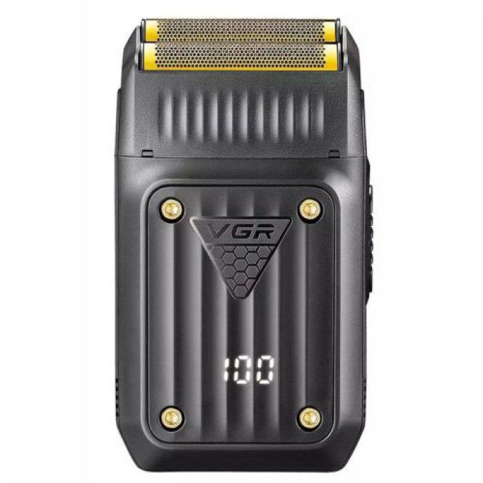 Електробритва VGR V-363, Тример для вусів, Електробритва з насадками для бороди, Тример бездротової