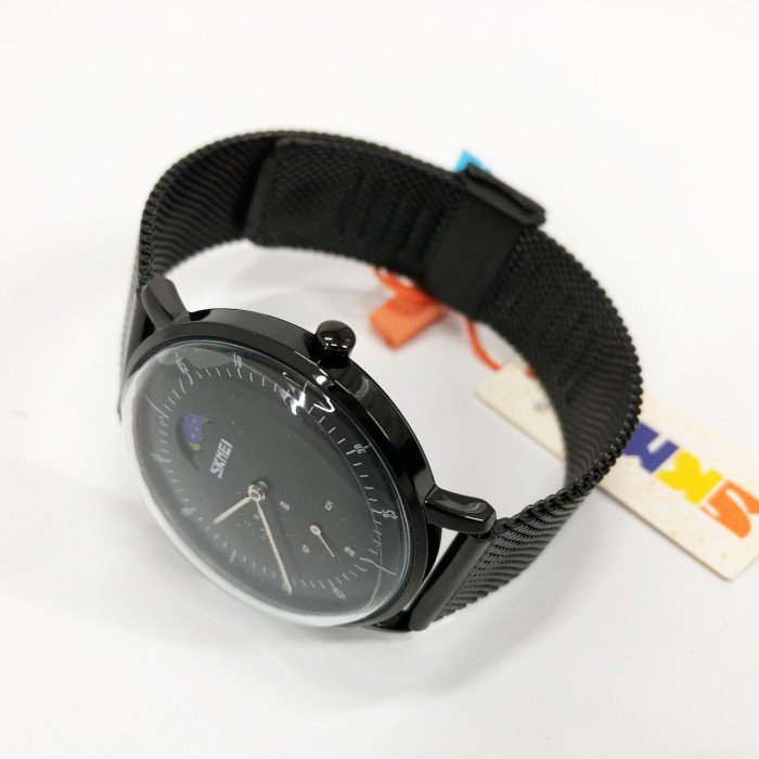 Годинник наручний чоловічий SKMEI 9245BK, чоловічий годинник стильний годинник на руку, оригінальний чоловічий годинник