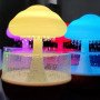Нічник-зволожувач з ефектом дощу Cloud Rain Humidifier, Аромадіфузор зволожувач повітря для дому