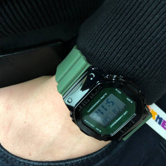 Годинник наручний чоловічий SKMEI 1851AG, годинник наручний електронний тактичний, протиударний годинник