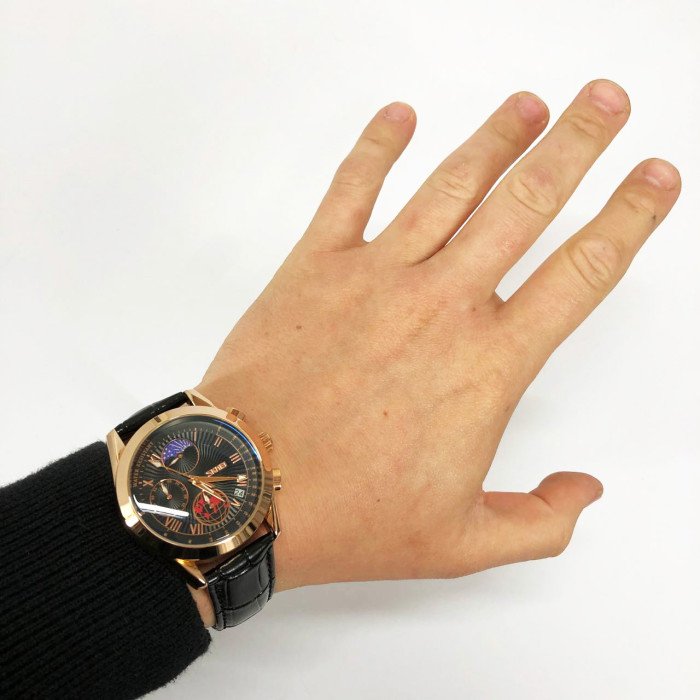Годинник наручний чоловічий SKMEI 9236RGBK, оригінальний чоловічий годинник, модний чоловічий годинник круглий