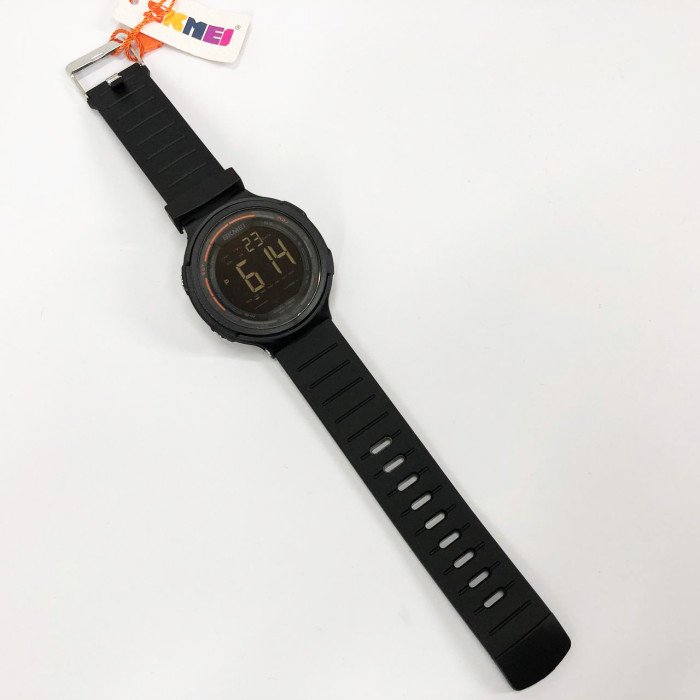 Годинники наручні чоловічі SKMEI 1841BK BLACK, для військовослужбовців, тактичні протиударні. Колір: чорний