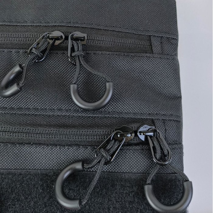 Тактичний рюкзак через плече, Нагрудна сумка чоловіча тактична тканинна, Нагрудна сумка кобура