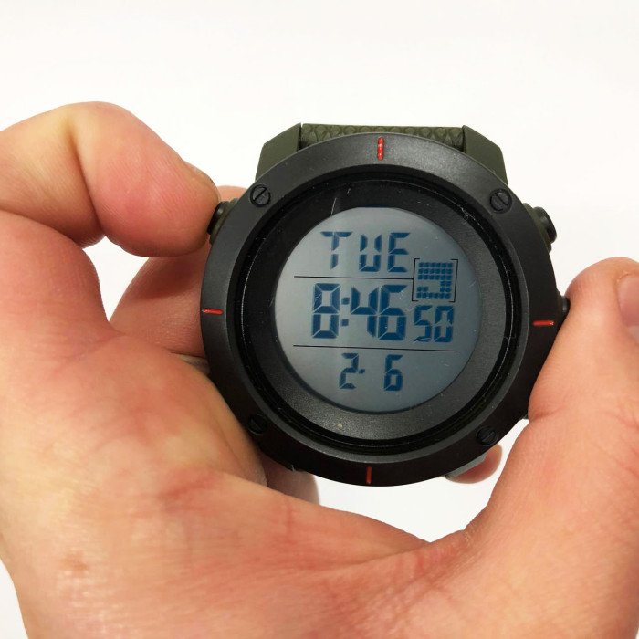 Годинник наручний чоловічий SKMEI 1213AG ARMY GREEN BIG SIZE, брендовий чоловічий годинник. Колір: зелений