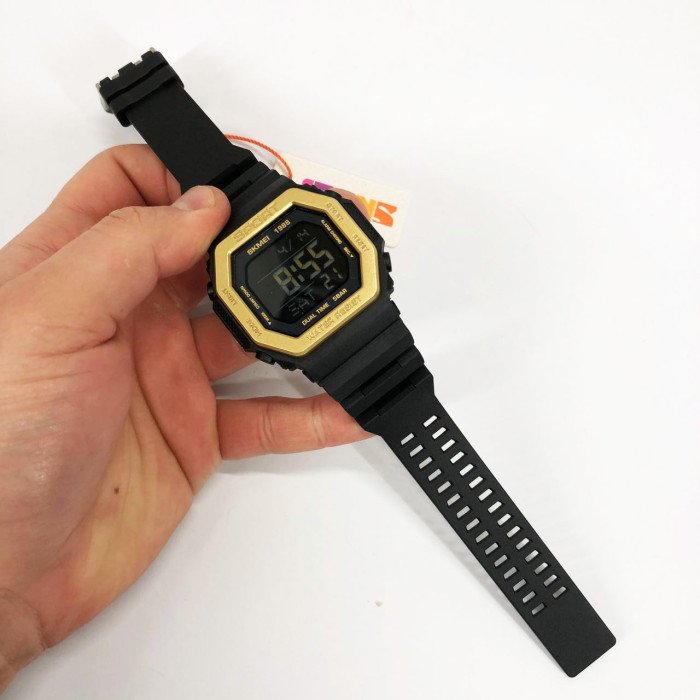 Годинник наручний чоловічий SKMEI 1988GD, армійський годинник протиударний, водостійкий тактичний годинник