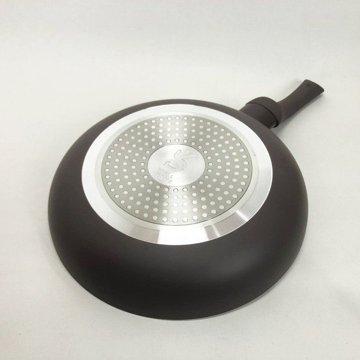 Сковорода алюмінієва 24 см WELL DONE WD-1014B індукція, сковорода з індукційним дном, якісна