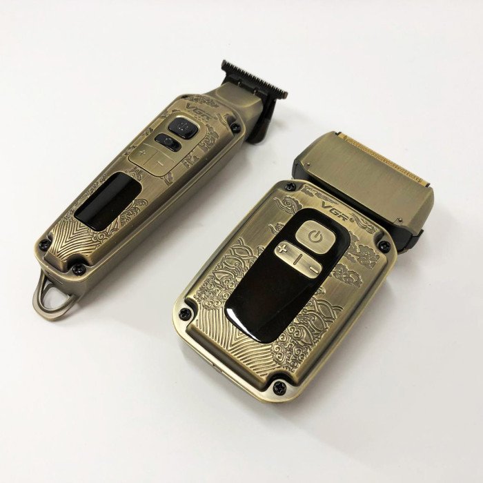 Машинка для стрижки та гоління VGR V-641, Бездротова електробритва, Машинка для стрижки голови