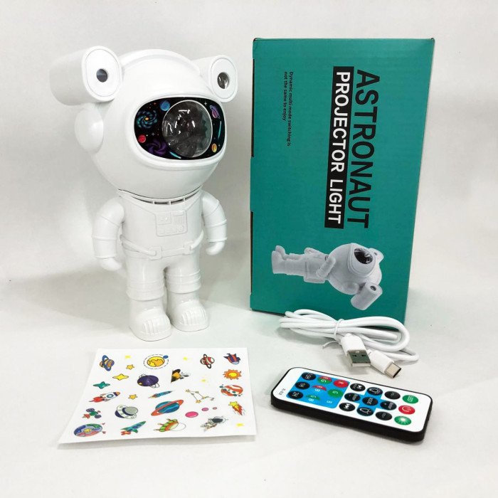 Нічник-проектор Астронавт Astronaut Нічник дитячий проектор зоряне небо